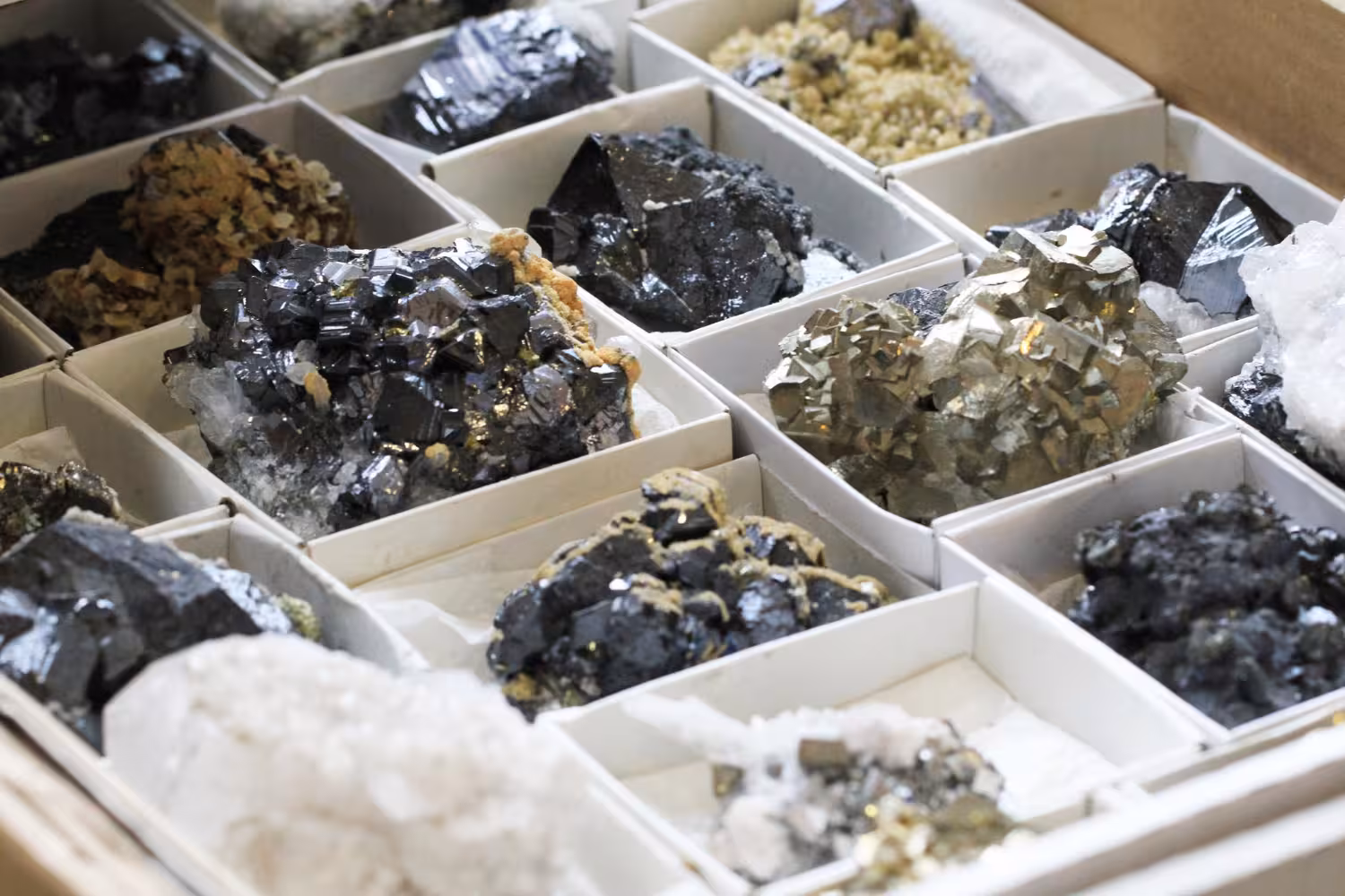 Collection of rare earth metals supplied for industrial applications
